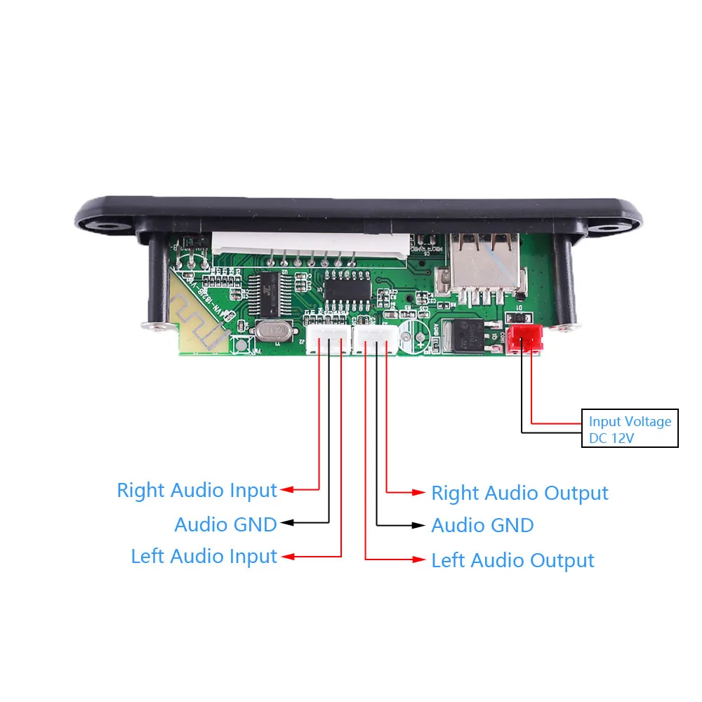 DC 12 В WAV + WMA MP3 декодер Bluetooth аудио без потерь усилитель звука пульт дистанционного