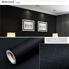 Однотонные декоративные обои, обновление мебели, ПВХ наклейки, кухонные шкафы, ванная комната, водонепроницаемая Настенная Наклейка на столешницу