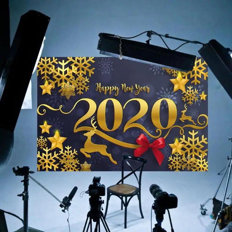 Рождественский Фон тканевый новогодний фотографический фон аксессуары для