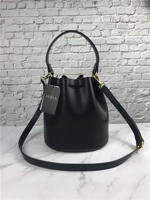 Весна/Лето Новое поступление Оригинальные женские сумки FURLA, высокое качество, маленькие размеры, сумки черного цвета, размер 24 см* 22 см* 16 см