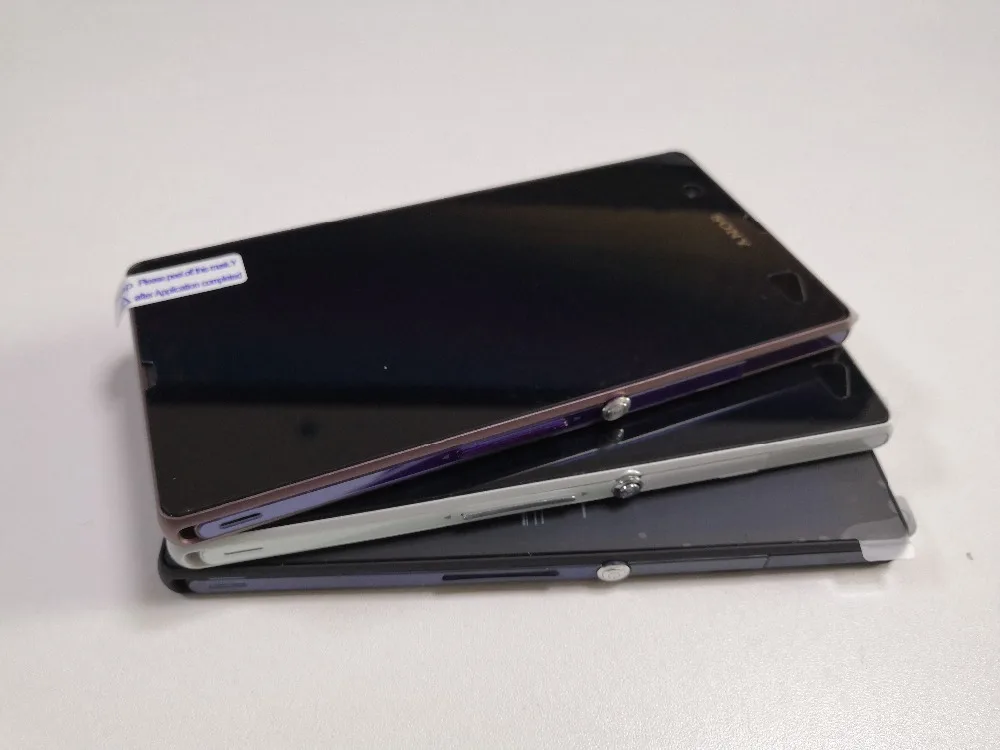 Мобильный телефон sony Xperia Z L36h C6602 C6603 3G и 4G, четырехъядерный сенсорный экран 5,0 дюйма, 2 Гб ram, 16 ГБ rom с камерой 13,1 МП