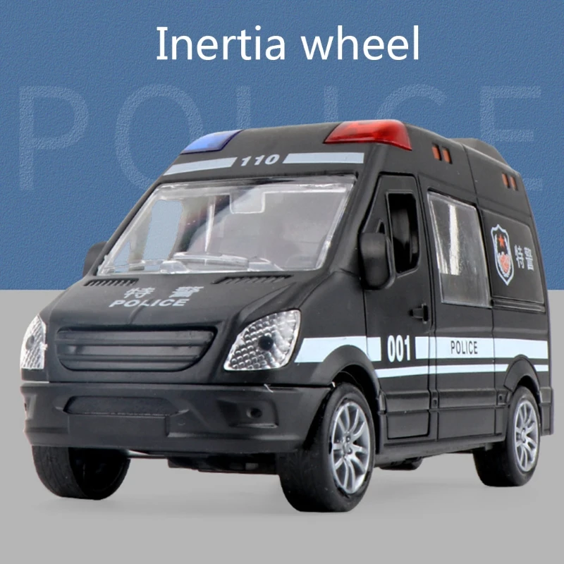 Миниатюрный обучающий инерционный автомобиль пожарная машина скорой помощи