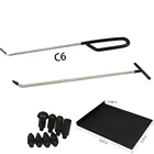 Набор для съемки стержней, толкатель для окон и перегородок автомобиля с 8 насадками