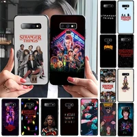 yndfcnb stranger things phone case for samsung galaxy s20 s10 plus s10e s5 s6 s7edge s8 s9 s9plus s10lite 2020