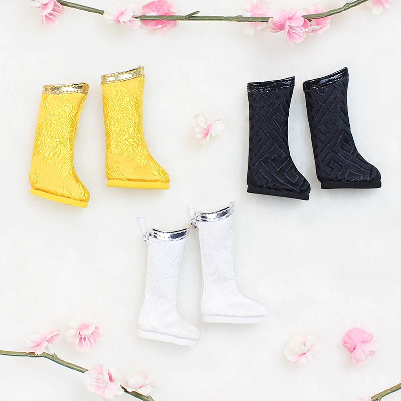 

Fortune Days East Charm 1/6 costume doll Chinese style handmade embroidery boots limited edition gift high quality toys