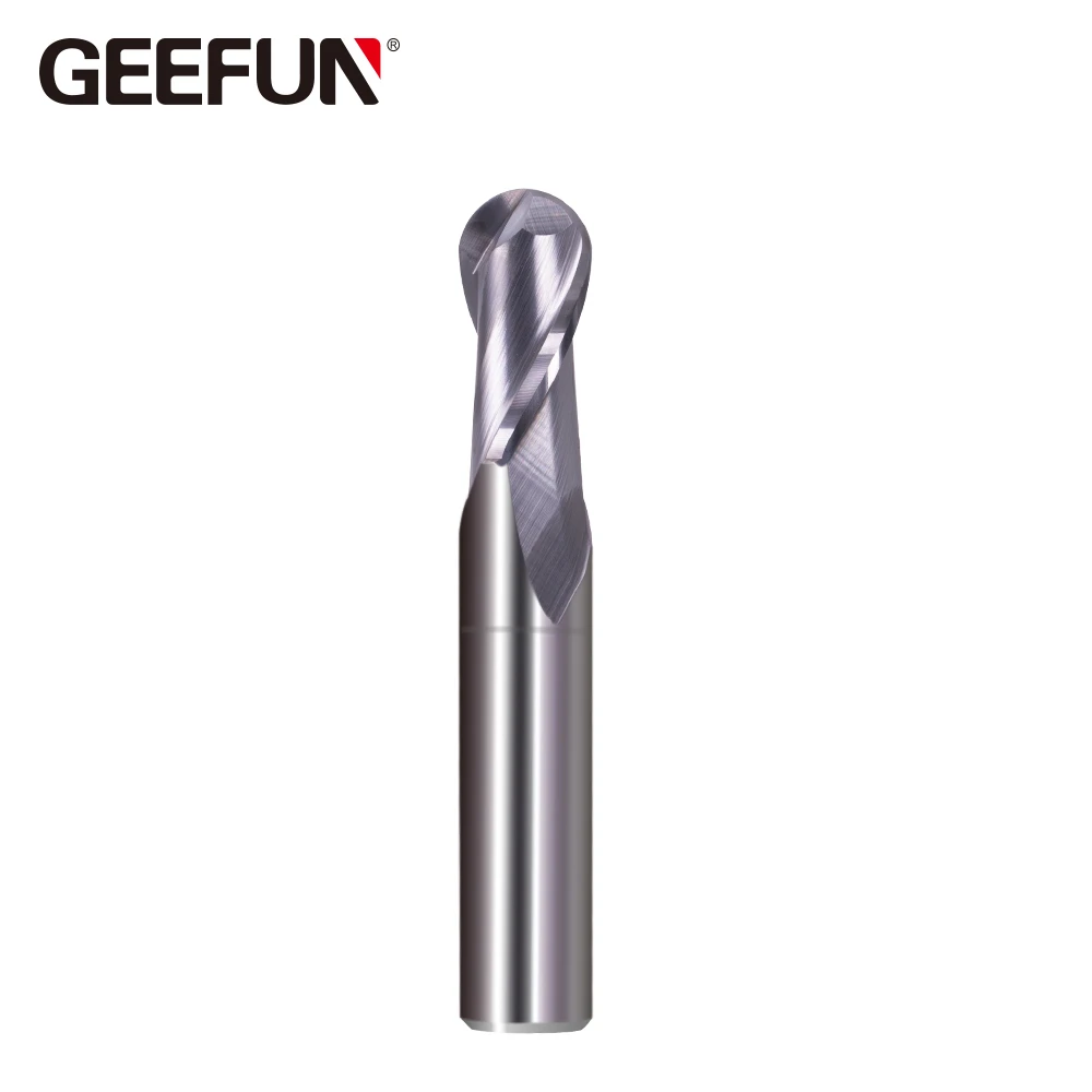 

Концевая фреза JF HRC65 GES из карбида вольфрама с 2 канавками и прямым хвостовиком