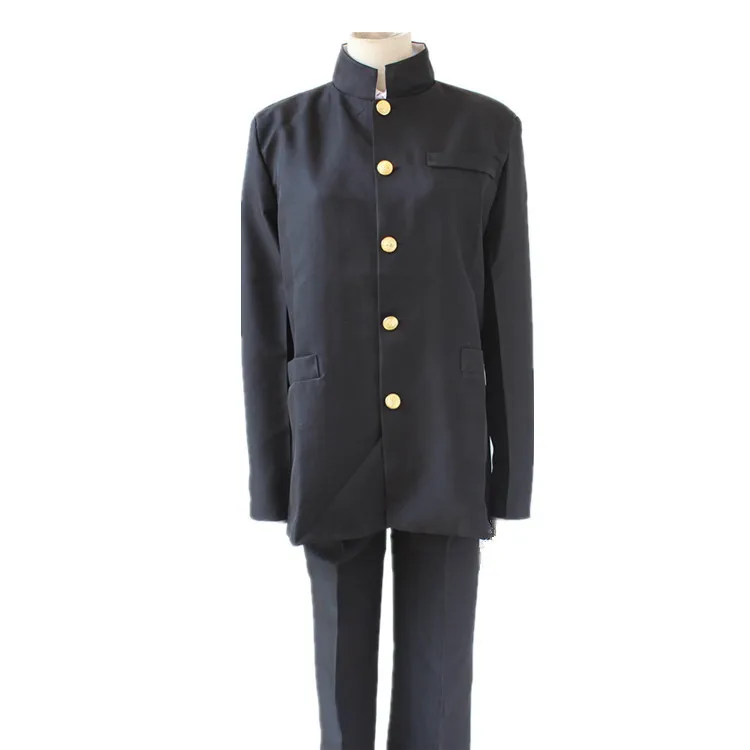 Аниме хитман Реборн! Костюмы кёя Хибари полный комплект школьная форма косплей