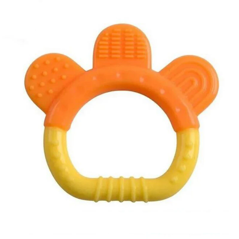 1 шт. детский силиконовый Прорезыватель для зубов в форме фруктов|Интерактивные