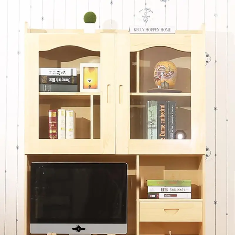 Dobravel стоящая кровать Меса Escritorio стенд Tafel офис Biurko Ретро деревянный компьютер ноутбук стол с книжной полкой
