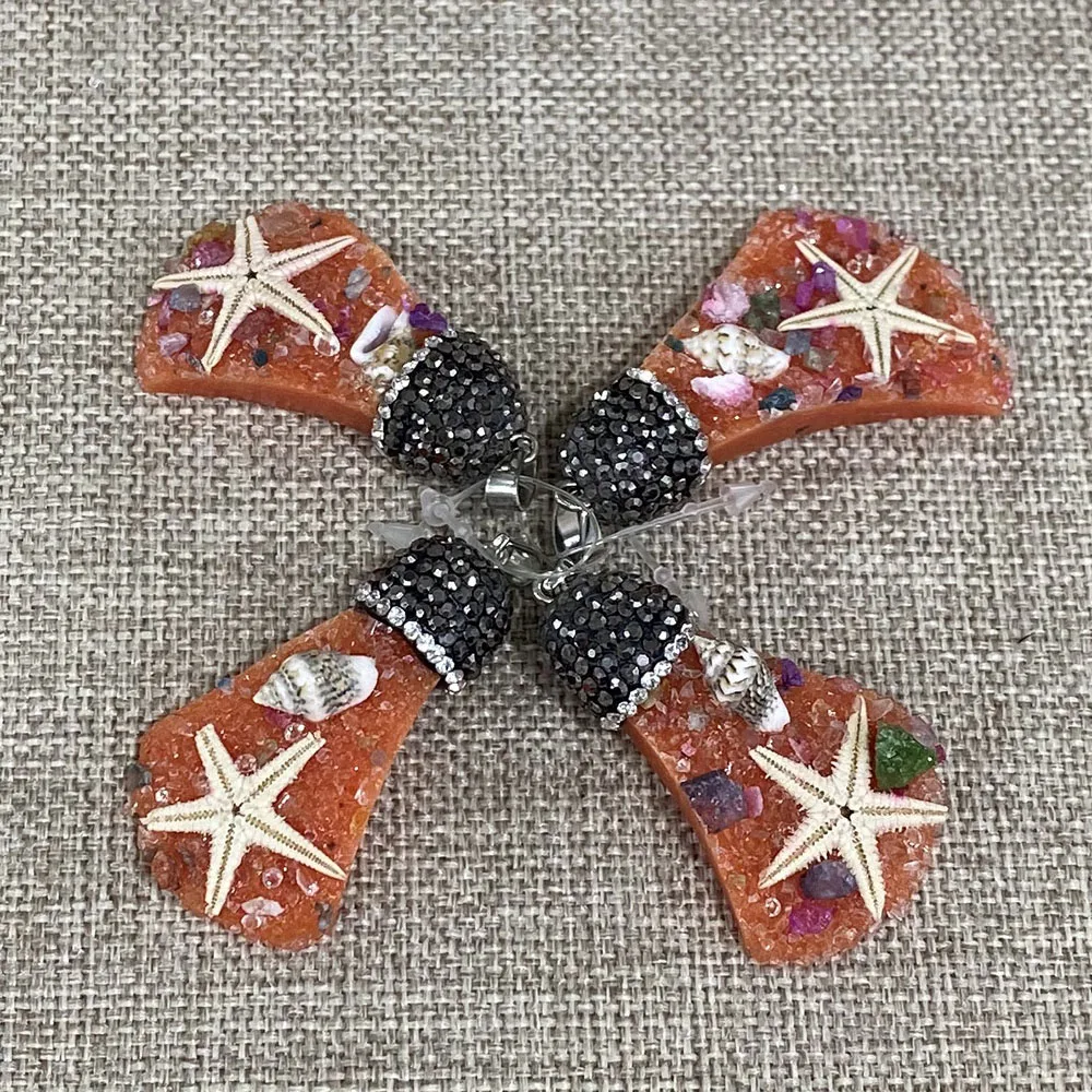 Новые продукты натуральная Подвеска из камня и хрусталя ювелирный нафат Смолы