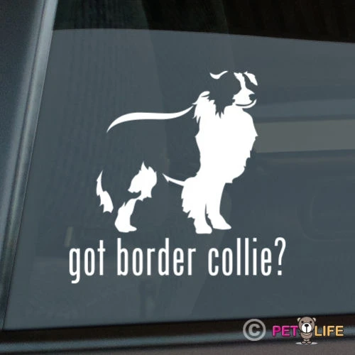 

For Got Border Collie Sticker Die Cut Vinyl - sheep dog Car decal