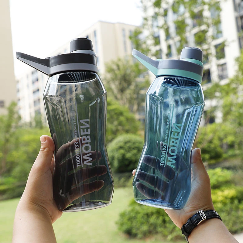 Портативная Водонепроницаемая бутылка для воды 1 л 5 герметичная без BPA езды на
