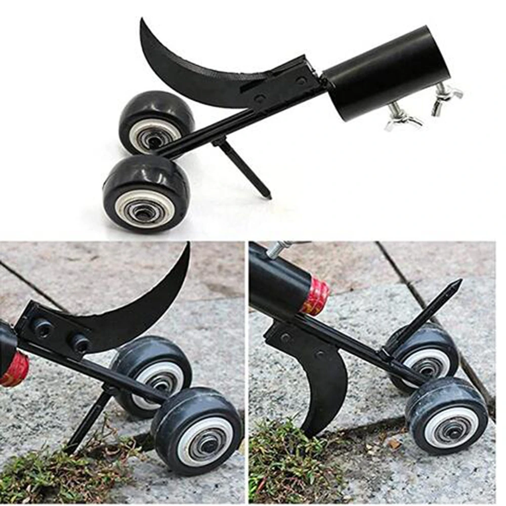 

Weeding Removal Adapter Snatcher Garden Roller Weeds Tool Crevice Cleaner Mower Curved Hook And Straight Hook Combination