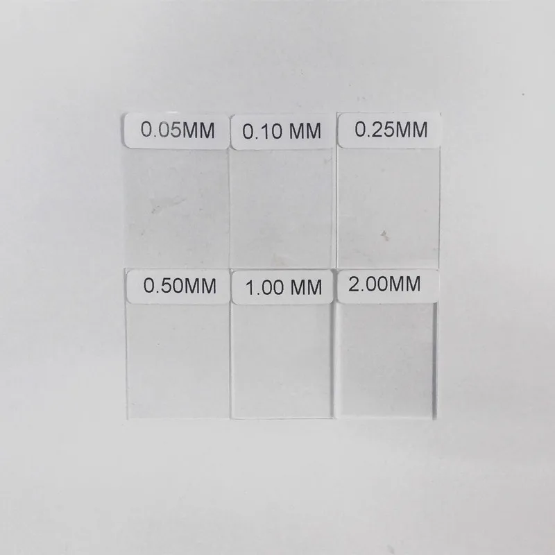 6 шт. Калибровочные пленки для покрытия толщины|film gauge thickness|film coating thickness gaugefilm |
