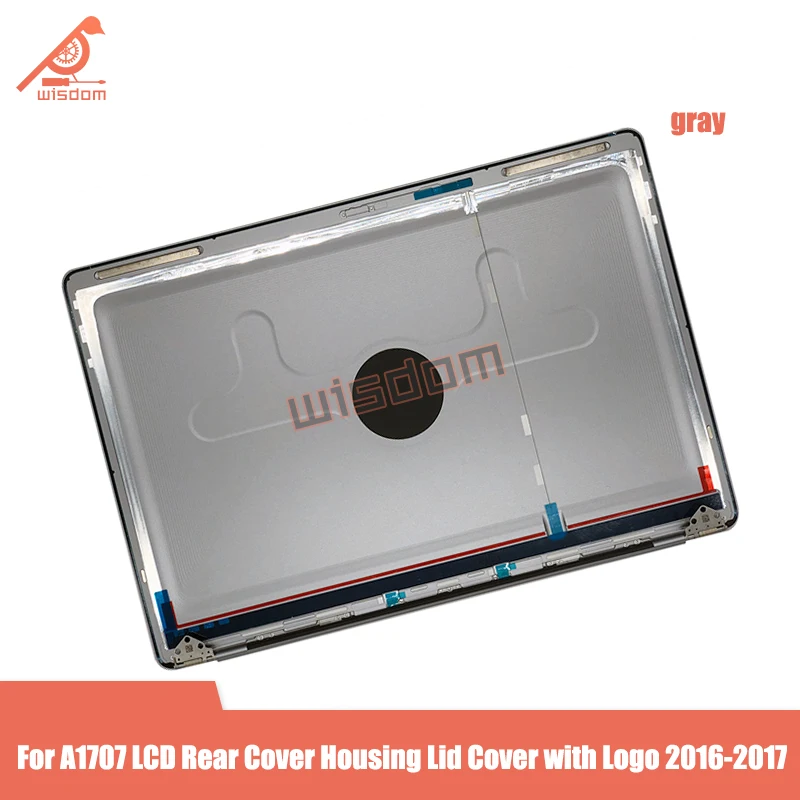 

Новый чехол для ноутбука Macbook Air 15 дюймов A1707 A1990, задняя крышка ЖК-дисплея, чехол с логотипом на 2016-2017 года