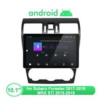 Android 10 Head Unit Car Radio Stereo 1280*800 Multimedia For Subaru Forester 2017 2018 WRX STi  2015 2019 With Ultrathin Screen