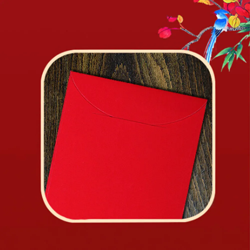 16 шт./компл. китайский новогодний красный конверт деньги на удачу красные карманы