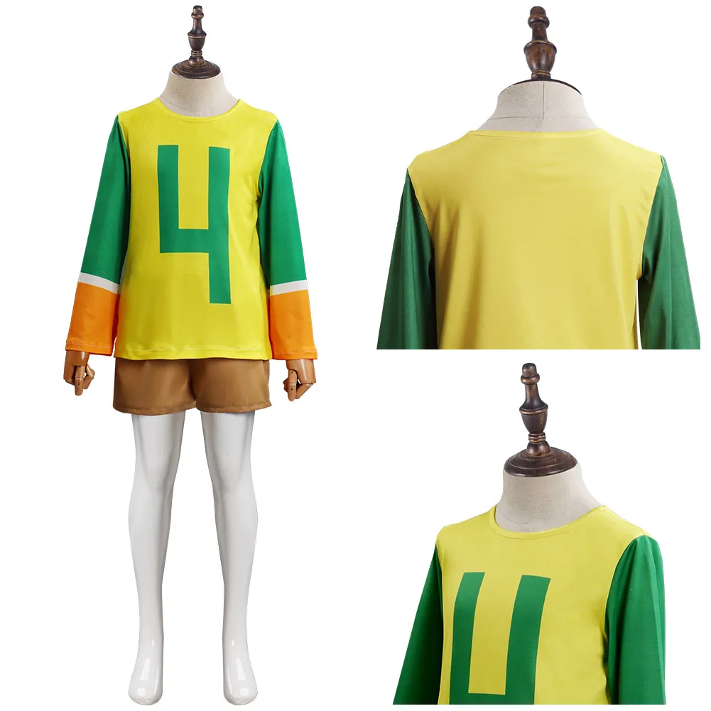 Костюм для косплея из двух предметов: шорты и топ |