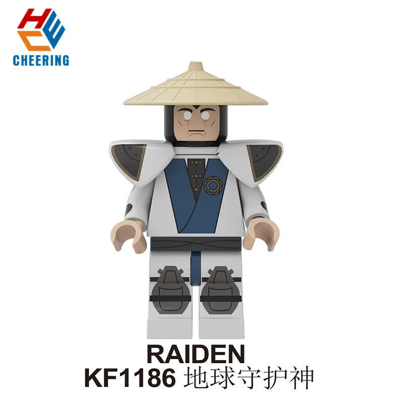 KF1186 Without Box Одиночная Строительные блоки Образование mmoral Kombat Baraka Jax Kitana Kung Lao Liu Kang фигурки Кирпичи игрушки для детей KF1190 - Цвет: KF1186 Without Box