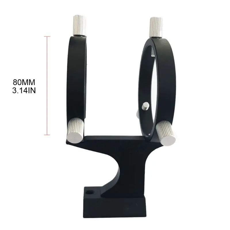 

80mm Metal Adjustable Guidescope Mount Astronomical Telescope Bracket Holder