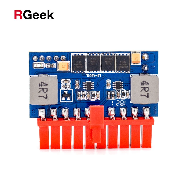 Вход постоянного тока RGEEK Φ 120 Вт 20-контактный модуль питания переключатель Pico PSU Auto Mini ITX DC-ATX модуль питания ITX