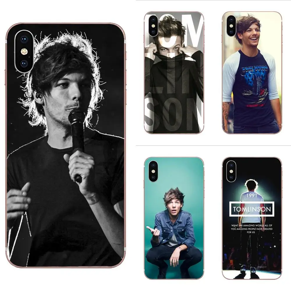 1d One Direction Луи Томлинсон для Galaxy J1 J2 J3 J330 J4 J5 J6 J7 J730 J8 2015 2016 2017 2018 mini Pro мягкий чехол