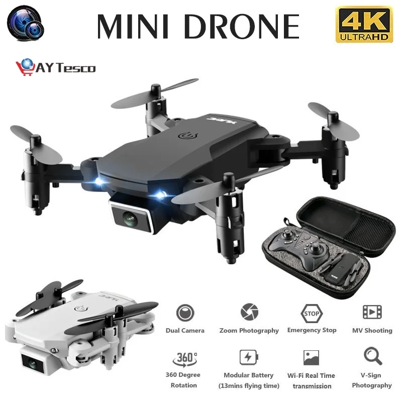 

S66 Mini RC Drone plane 4K HD Camera Professional Aerial Photography Helicopter Gravity Induction Folding Quadcopter Toy Gifts