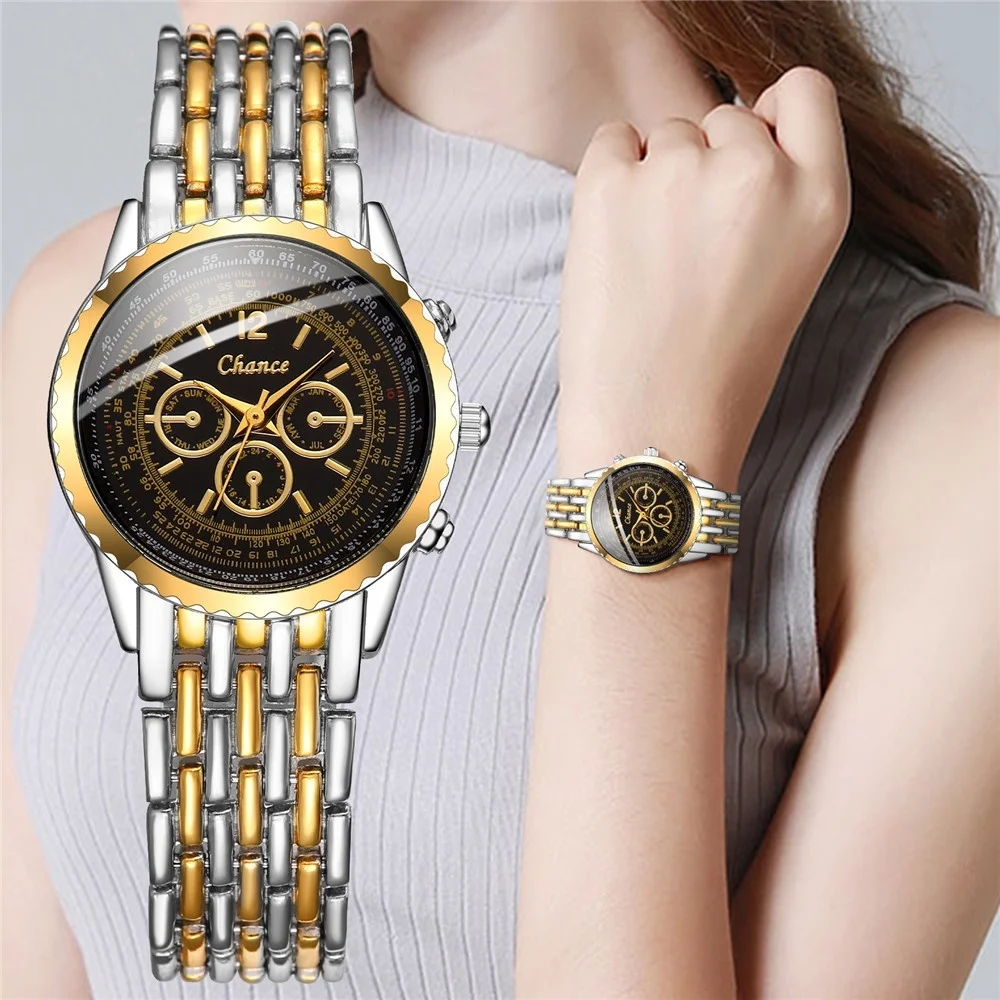 

Fashion Women Watches Ladies Stainless Steel Bracelet Wristwatches Female Quartz Watch Zegarek Damski Reloj Mujer