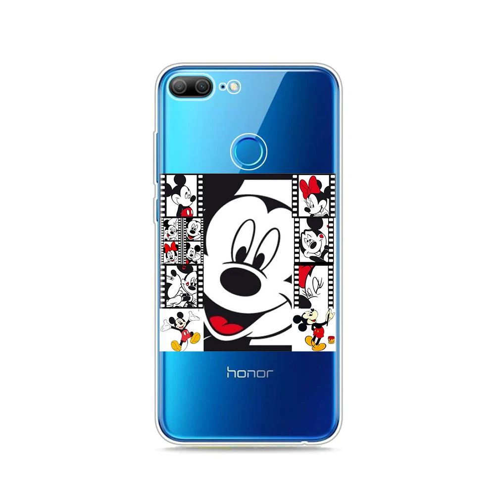 Силиконовый чехол Минни и Микки для Honor 10X 9X 8X MAX 20 10 9 8 8A 8C 8S Prime 7A Pro Lite телефона -
