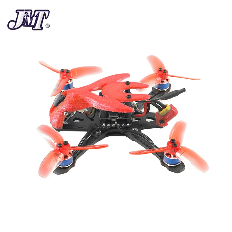 Полный набор 135 мм бесщеточный FPV гоночный Дрон 2S DIY RC Квадрокоптер с MiniF4 Полетным