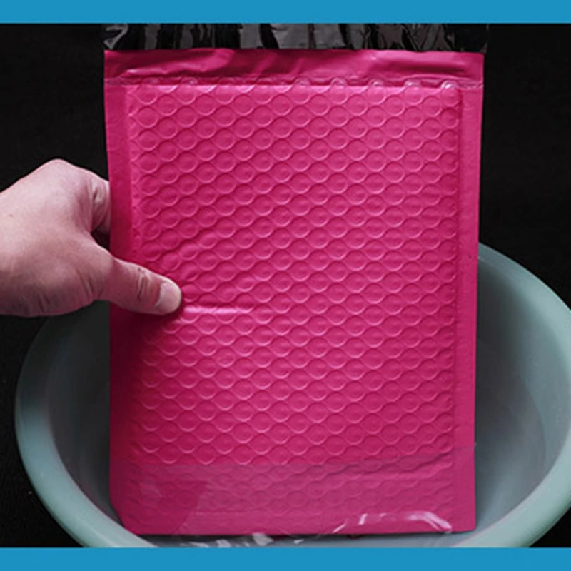 50Pcs/Set Rose Red Self Seal Bubble Mailers 6X10.6 Inches Padded Envelopes | Канцтовары для офиса и дома