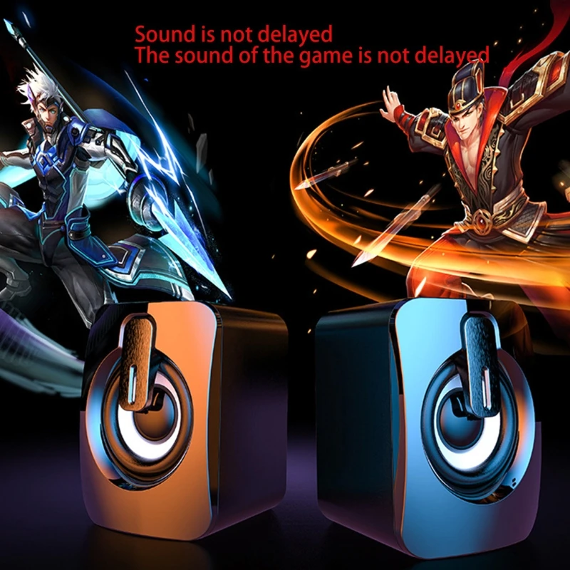 

New 67JA Bluetooth Speaker USB Computer Speakers 3D Stereo Bass Sound Subwoofer Music Player for PC Laptop Desktop Multimedia