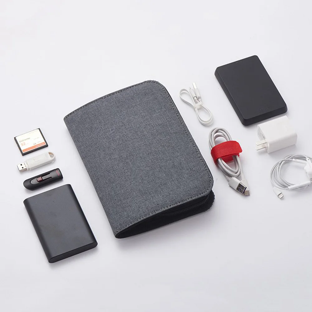 Портативный провод для хранения данных Чехол Органайзер электроники сумка
