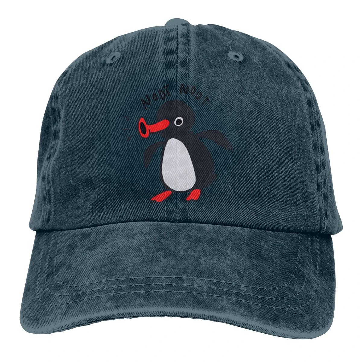 

Pingu Pinga Penguin TV Multicolor Hat Peaked Women's Cap Noot Personalized Visor Protection Hats