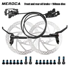 Набор гидравлических дисковых тормозов для горного велосипеда, левый, задний, правый передний масляный диск, для горного велосипеда, гидравлический тормоз для 160, 6 гвоздевых дисков