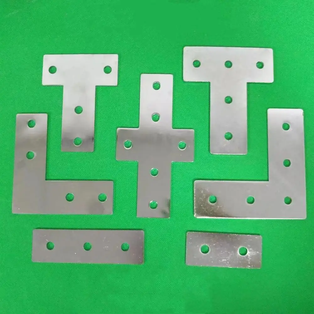 Соединительная пластина углового кронштейна для алюминиевых профилей типа T 2020