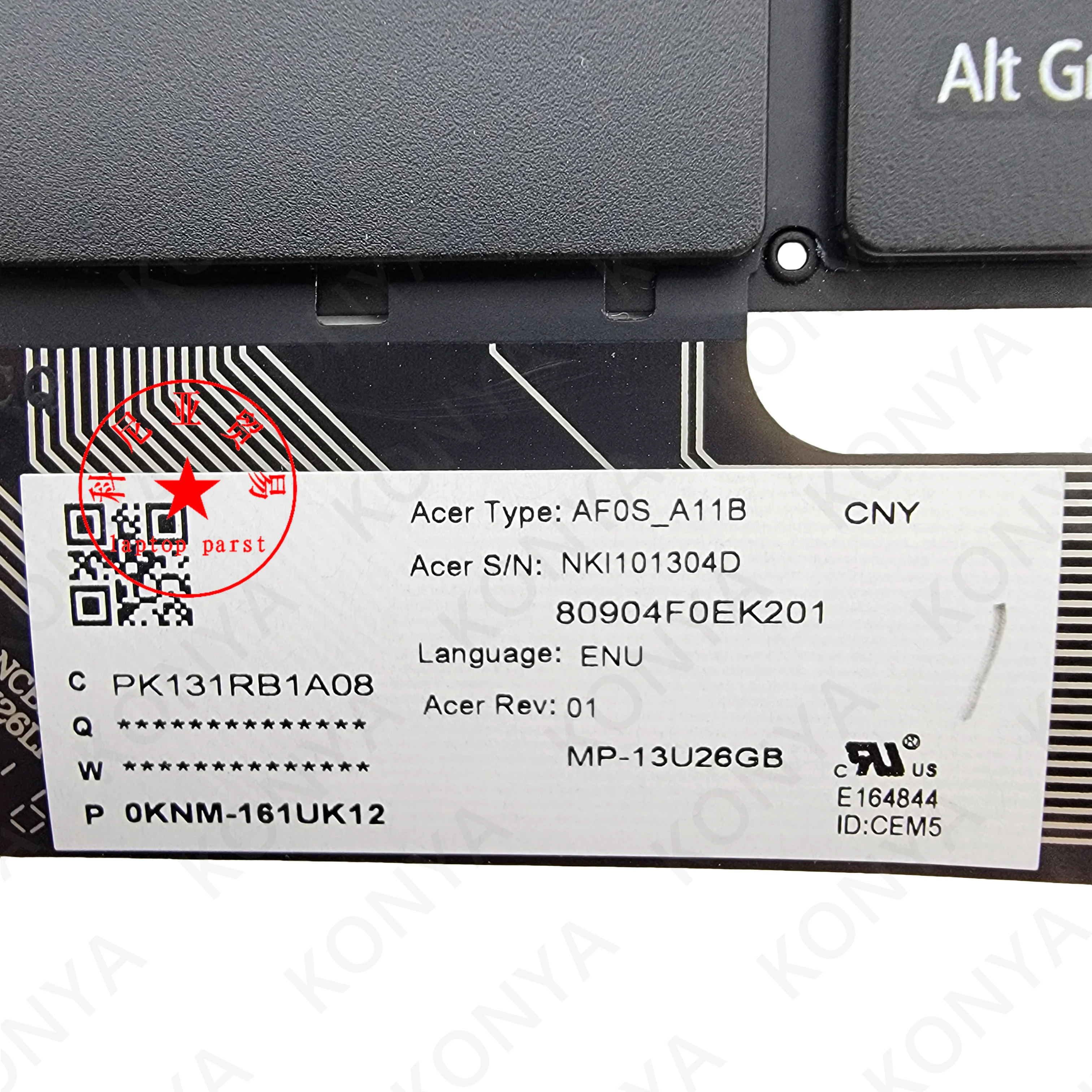 Новинка Оригинальная клавиатура для Acer Switch 10 ASP ESP записи ENU NKI101303N NKI101303T NKI1013048