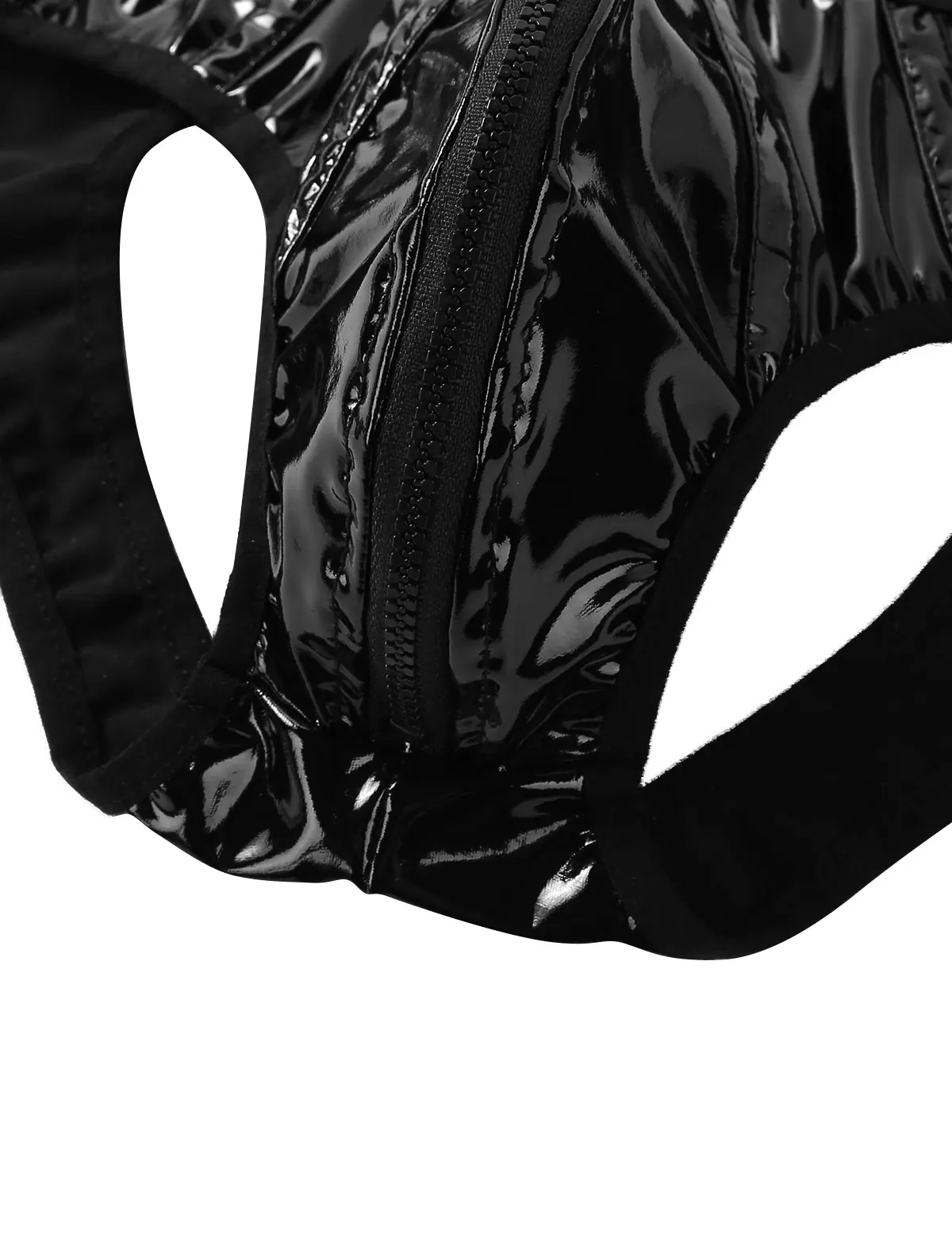 Сексуальное мужское нижнее белье трусы эротические с открытой застежкой молнией