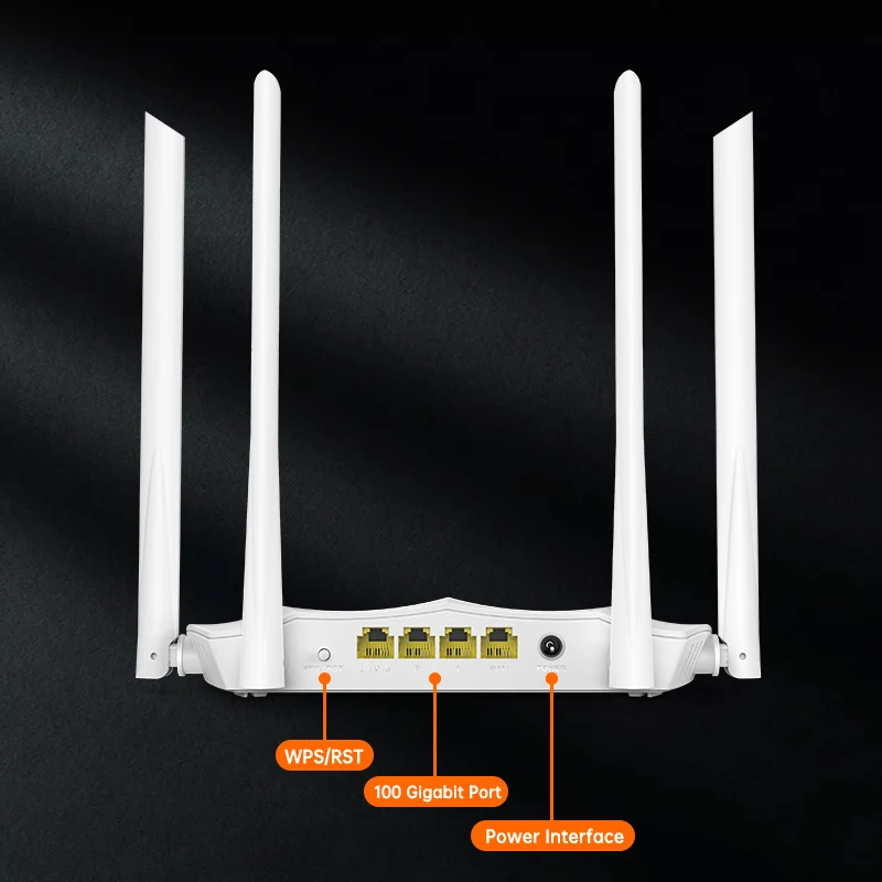 GLAC5s AC1200 Беспроводной Wi Fi роутер с высоким коэффициентом усиления антенна для