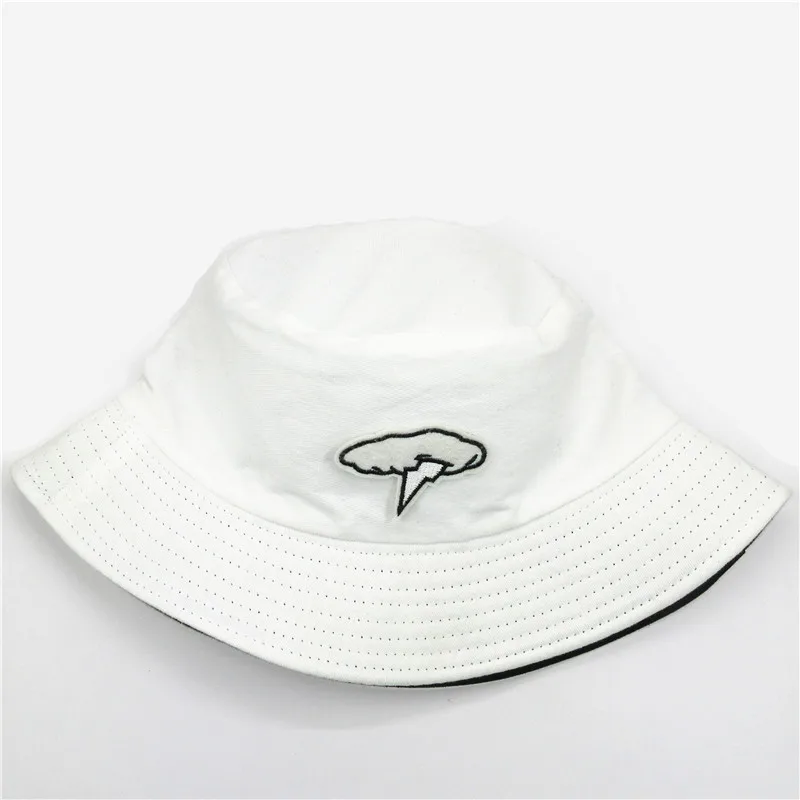 

2020 new style weather embroidery Bucket Hat Fisherman Hat outdoor travel hat Sun Cap Hats for men and Women 81