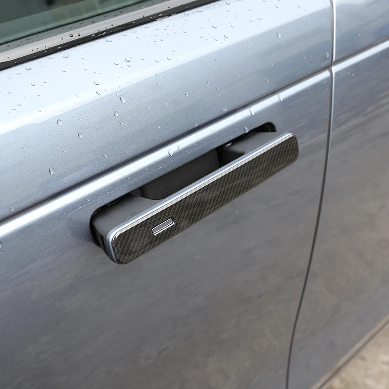 Car Styling Exterior Door Handle Panel Decoration Sticker Trim For Land Rover Range Rover Velar 2017-2020 Modified Accessories