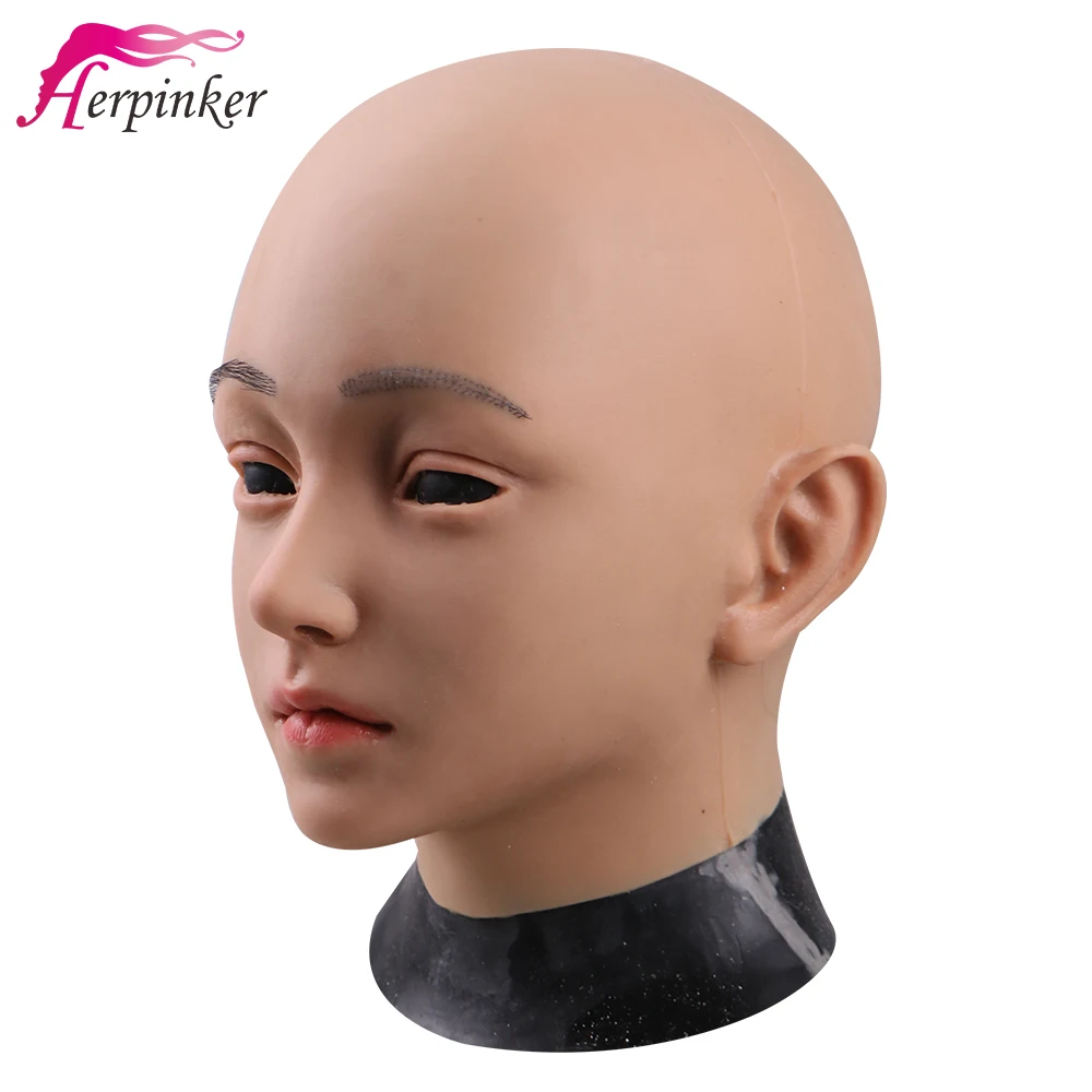 Высококачественная женская маска для Хэллоуина силиконовая лица Карнавальная