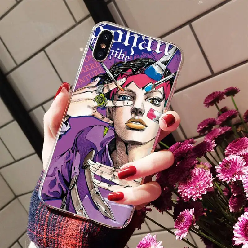 MaiYaCa Anime JoJos Bizarre Adventure Phone Case for iPhone 11 12 13 mini pro XS MAX 8 7 6 6S Plus X 5S SE 2020 XR cover