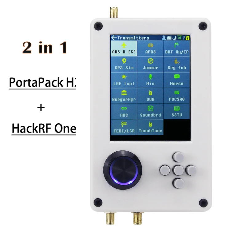 Новый HackRF One и PortaPack H2 два в одном 0.5ppm TXCO SDR Raido с пластиковой оболочкой внутренняя