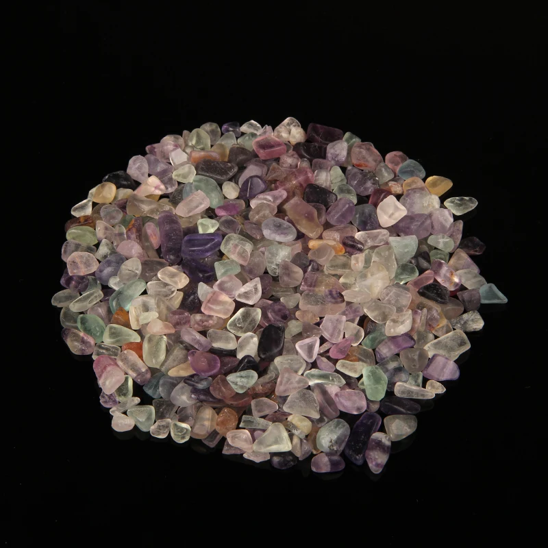 100 г натуральная флюоритовая Хрустальная каменная горная грубая полированная