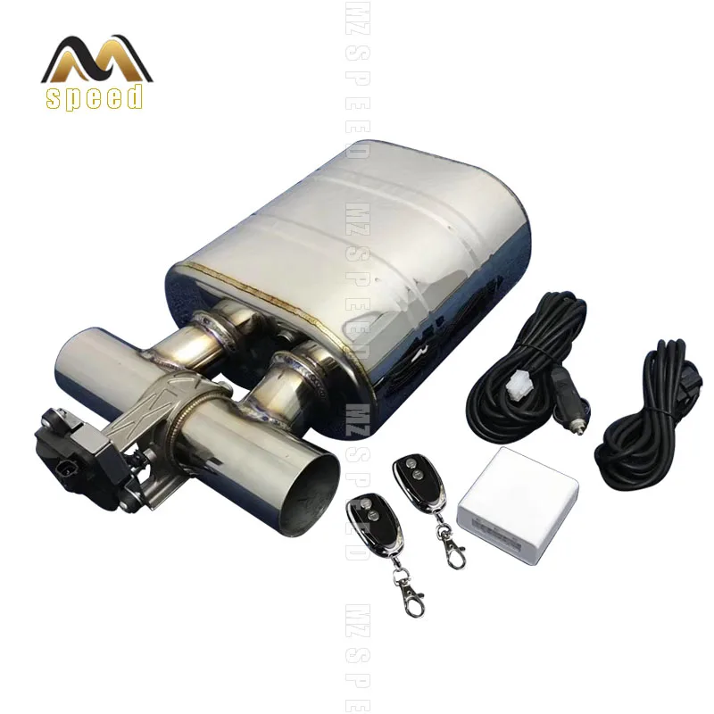 Глушитель электромобиля электрический клапан из нержавеющей стали выхлопная