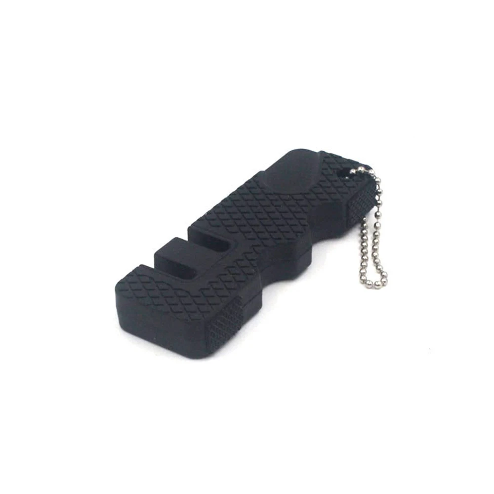 Кухня Ножи точилка для затуплены лезвия 2-ступенчатый Портативный Мини карманный