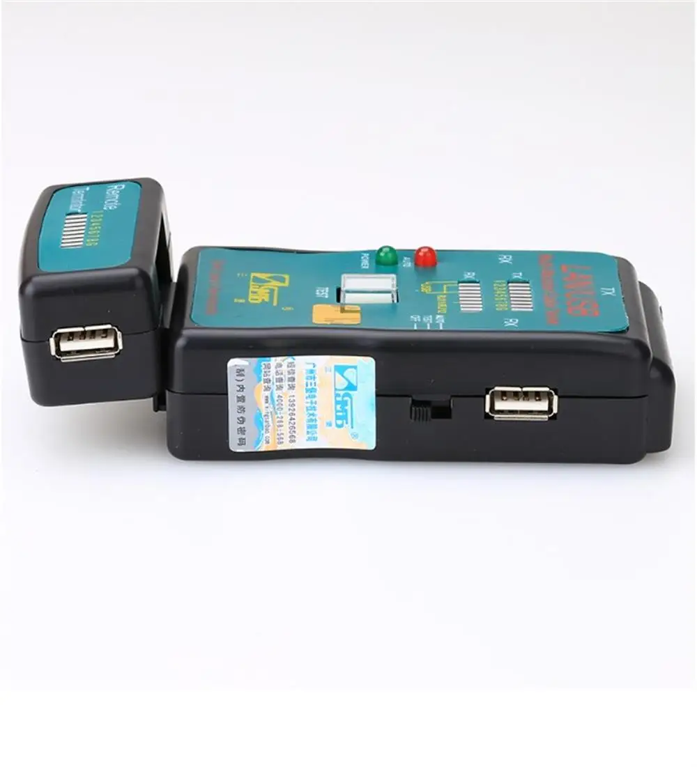 Тестер кабелей M726AT многомодульный тестер для сетевых Ethernet CAT5 UTP LAN USB RJ45