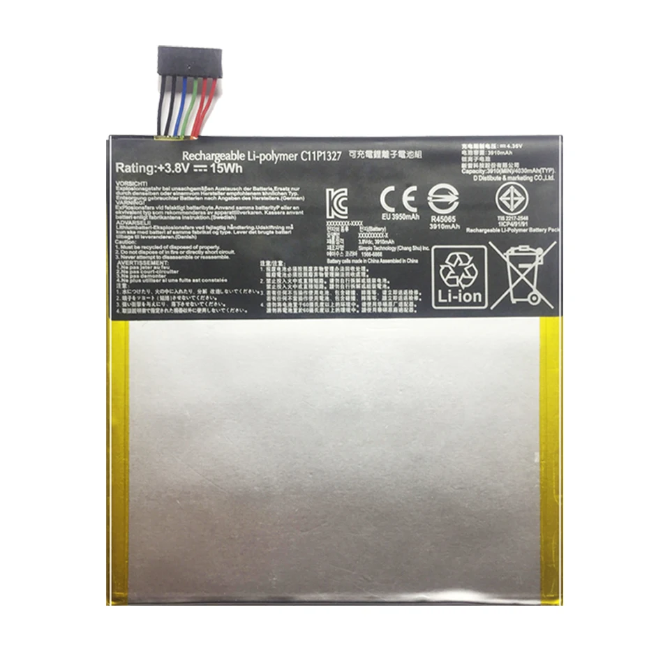 Аккумулятор для планшета C11P1327 Asus Fonepad 7 FE170CG ME170C FE170 Fonepad7 K017 K012 3910 мАч | Компьютеры и