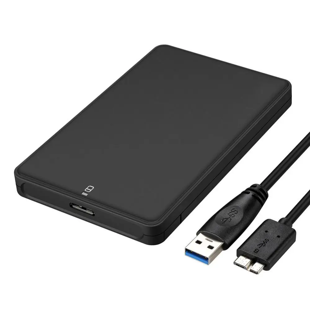 

USB3.0 SATA 2,5 дюймов внешний диск сверхвысокой плотности цвет серебристый металлик HDD коробка жесткий диск Поддержка 2 ТБ SATA USB3.0 SSD HDD корпус Чехо...